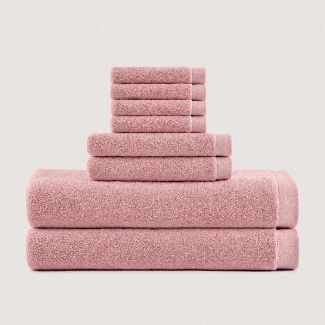 Heavyweight Bath Bundle pack (Coral Pink)
