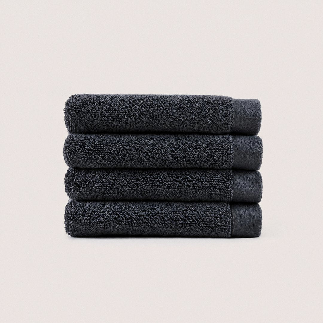 Heavyweight Cotton Washcloths pack (Charcoal)