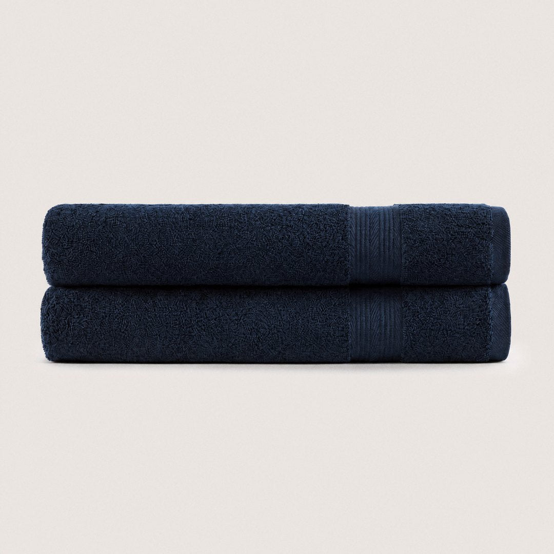 Ultrasoft Cotton Bath Towels pack (Navy Blue)