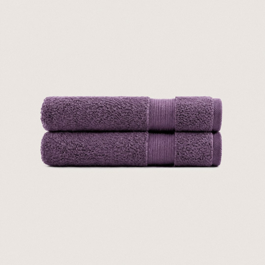 Ultrasoft 100% Cotton Hand Towels pack (Violet)