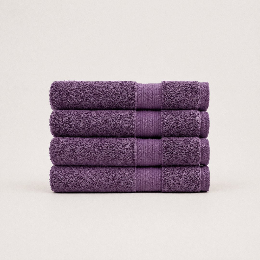 Ultrasoft 100% Cotton Washcloths pack (Violet)