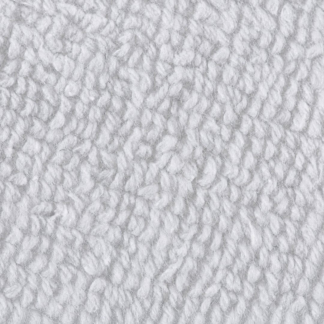Cotton Bath Mat pile macro (Cloud White)