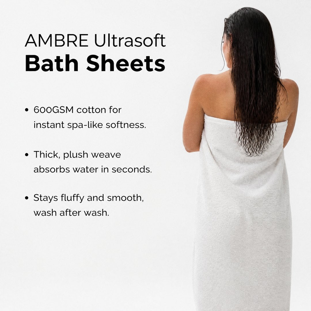 Ultrasoft Cotton Bath Sheets benefits