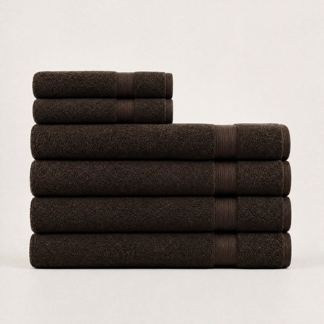 Ultrasoft Spa Bundle set with bath sheets (Espresso Brown)