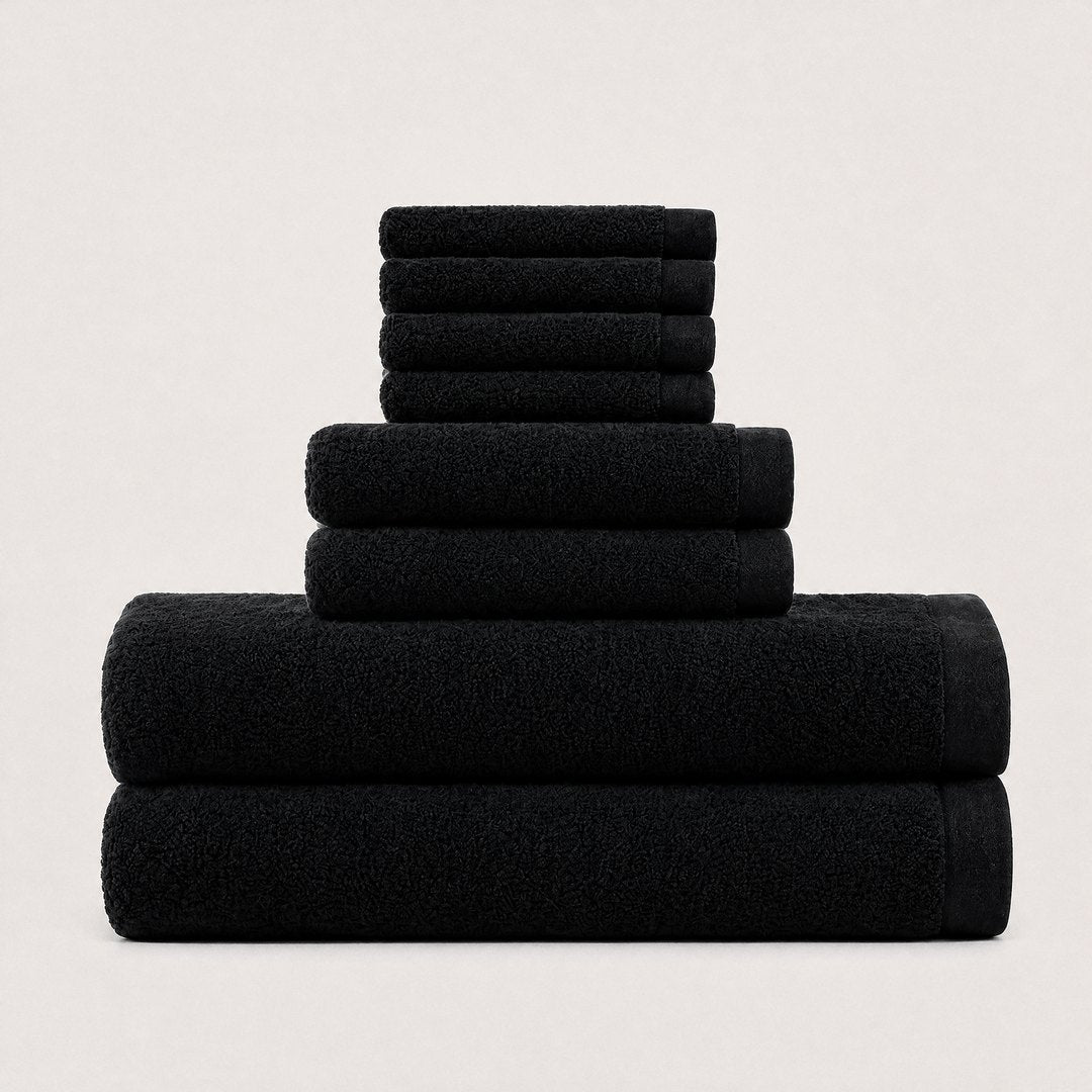 Heavyweight Bath Bundle pack (Midnight Black)