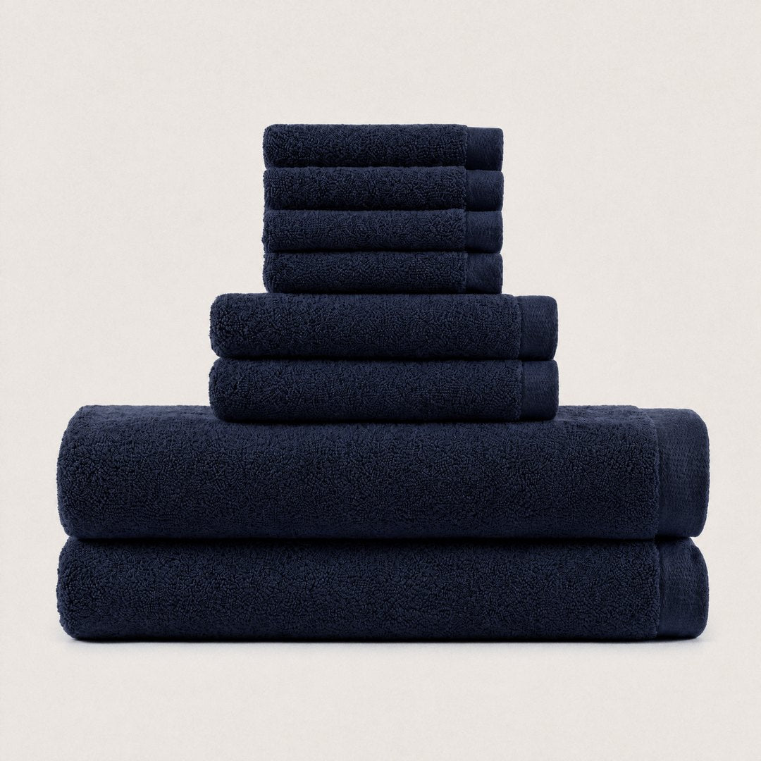 Heavyweight Bath Bundle pack (Navy Blue)