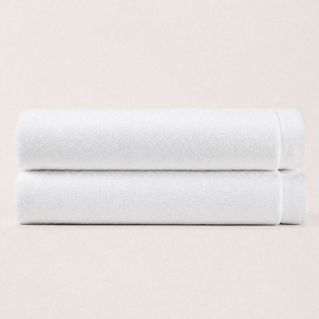 Heavyweight Cotton Bath Sheets pack (Cloud White)