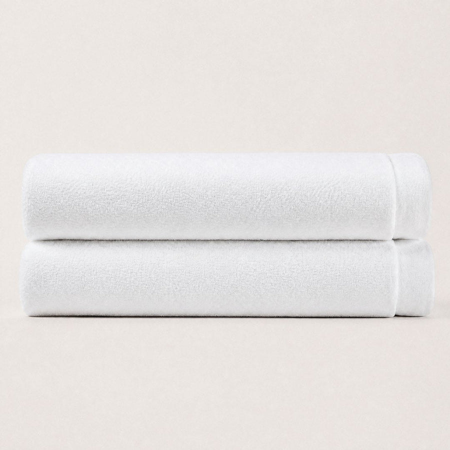 Heavyweight Cotton Bath Sheets pack (Cloud White)