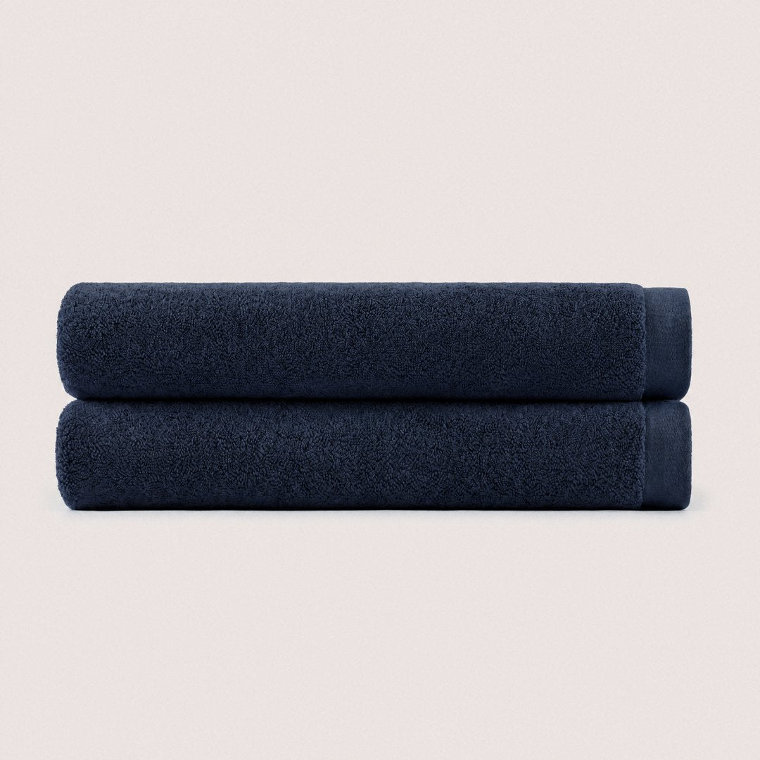 Heavyweight Cotton Bath Towels pack (Navy Blue)