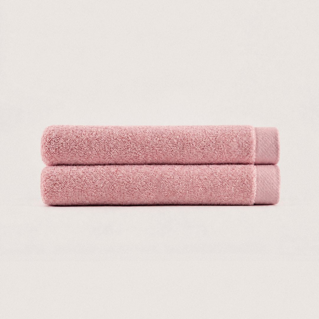 Heavyweight Hand Towels pack (Coral Pink)