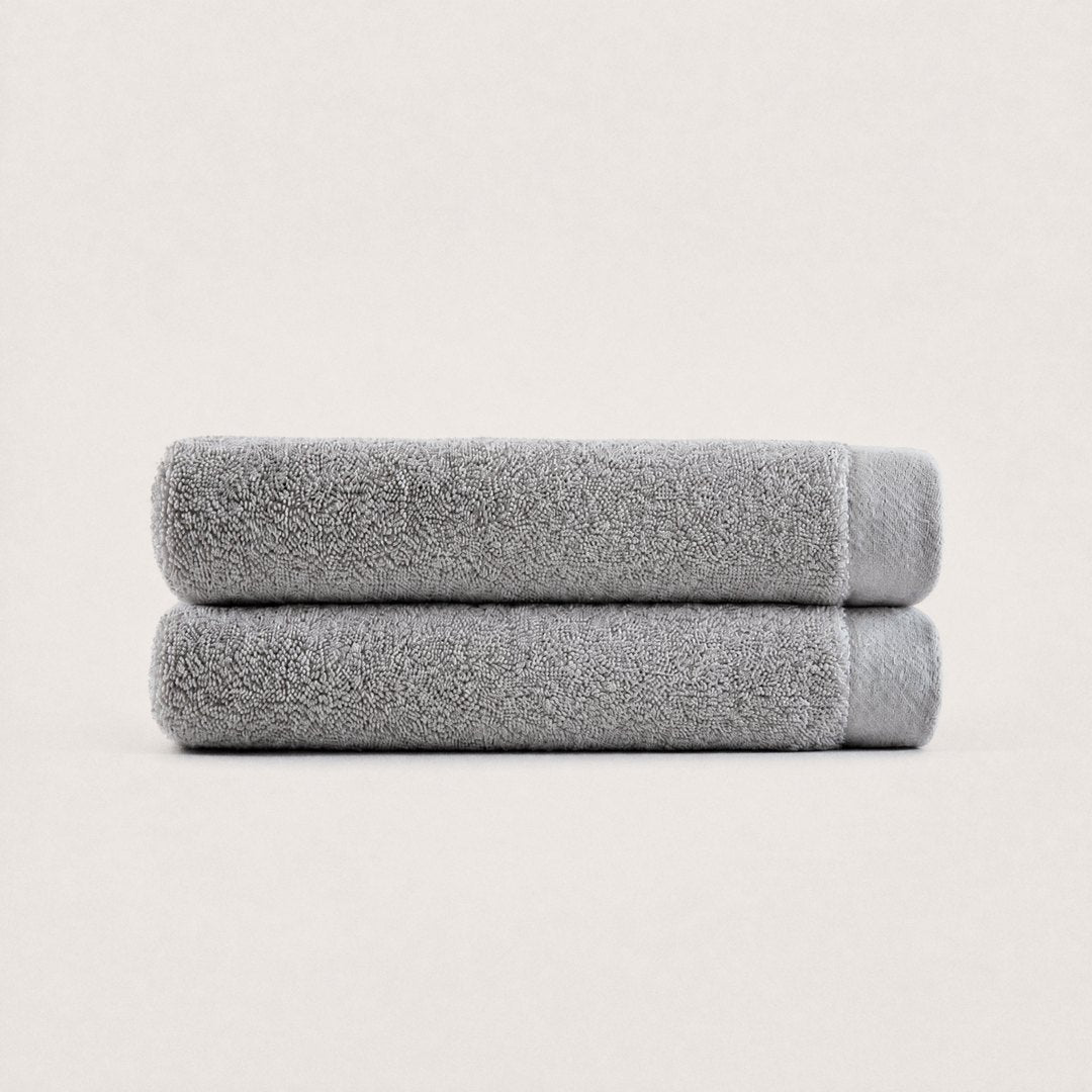 Heavyweight Hand Towels pack (Stone Grey)