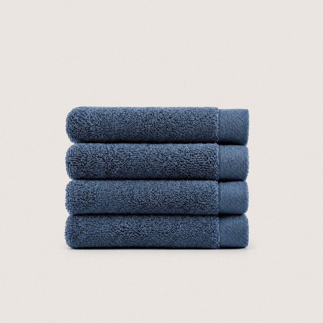 Heavyweight Cotton Washcloths pack (Ocean Blue)