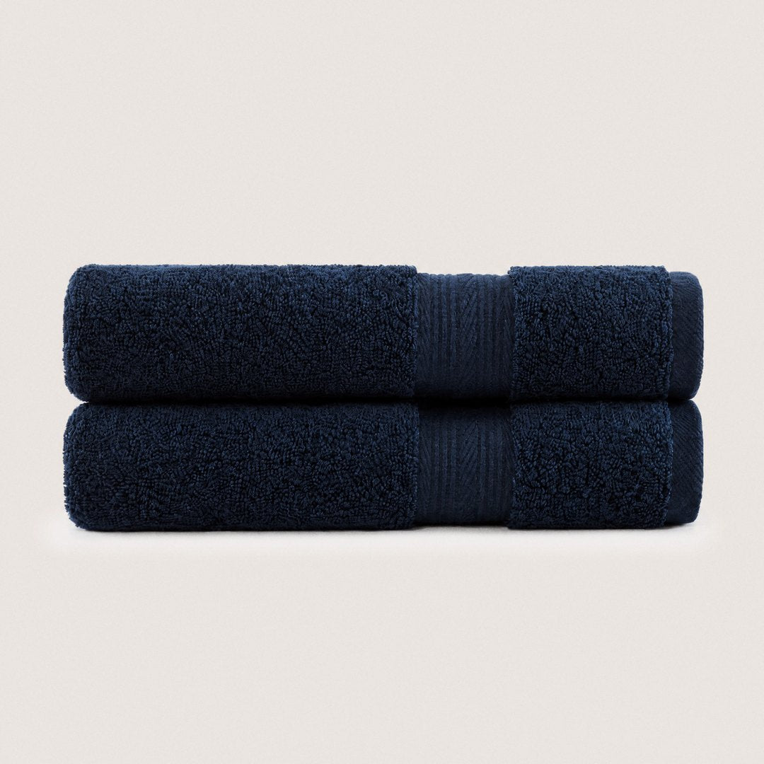 Ultrasoft Cotton Hand Towels pack (Navy Blue)