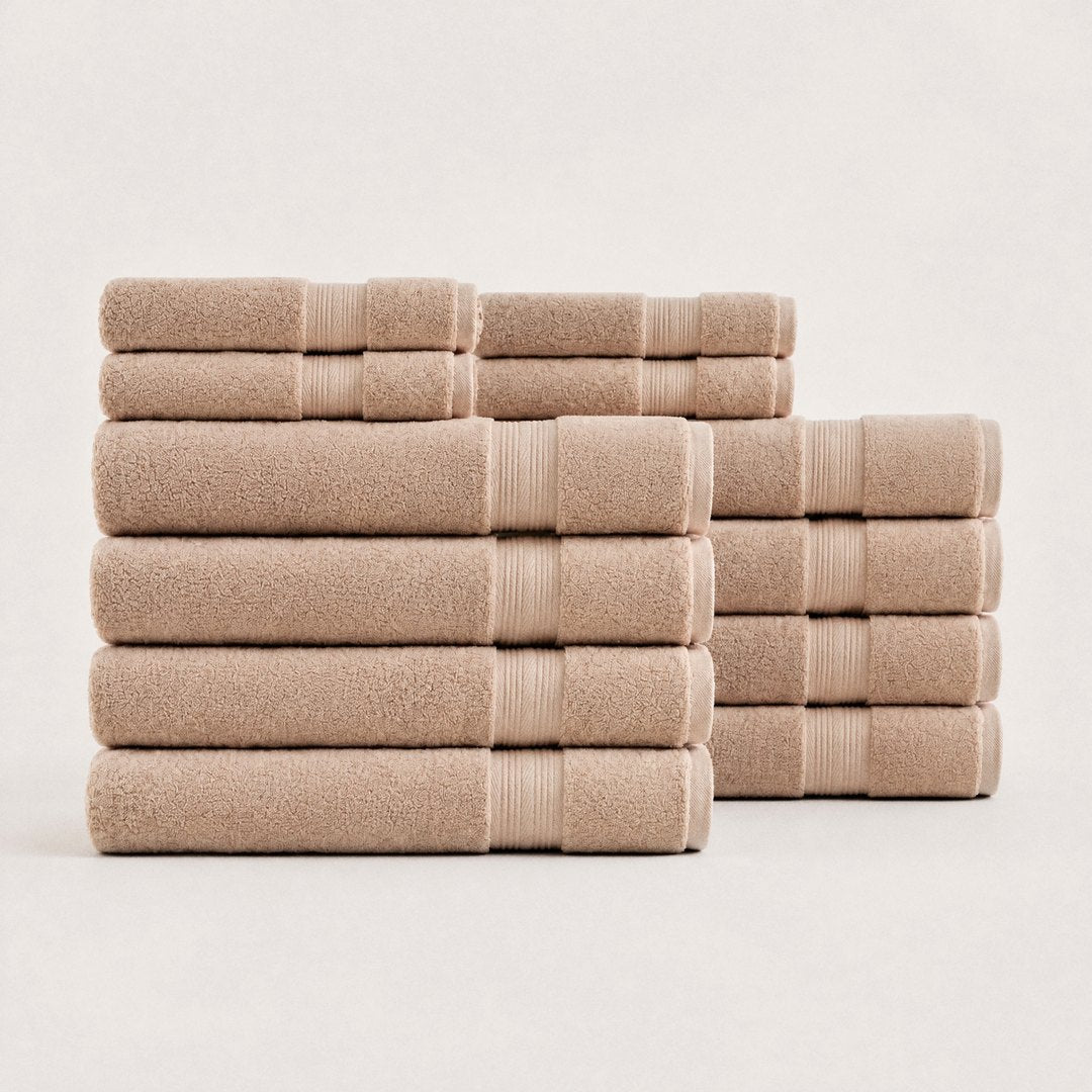 Ultrasoft Luxe Bundle set with bath towels (Sand)