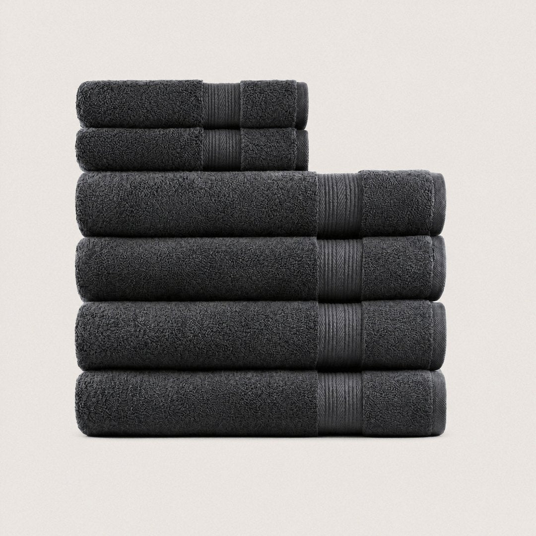 Ultrasoft Spa Bundle set with bath towels (Charcoal)