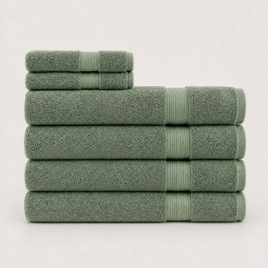 Ultrasoft Spa Bundle set with bath sheets (Sage)
