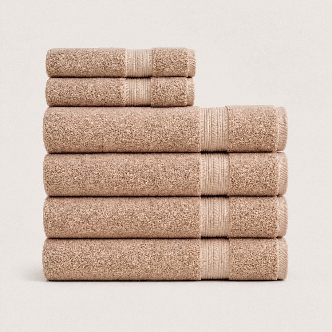 Ultrasoft Spa Bundle set with bath towels (Sand)